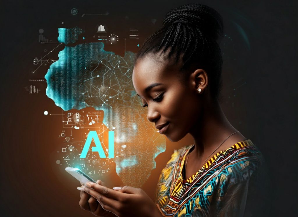 AI-powered mobile experiences showcasing chat interfaces and digital interactions